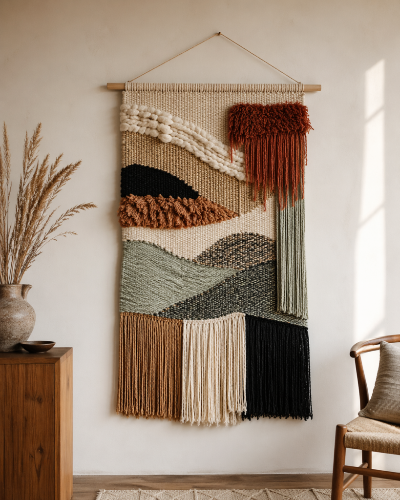 Tapiz textil “Mapa blando”